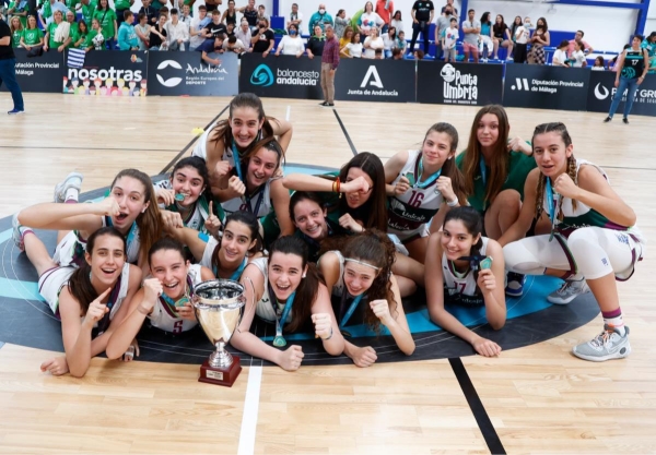 Unicaja Andalucía, Campeón del CADEBA 2022 Cadete Femenino